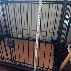 【ほぼ新品】ペットケージ・ペットサークル・トレーニングトイレトレーの画像