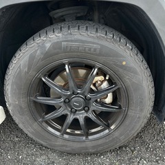 G05 +38 ピレリ アイスアシンメトリコ 225/65R17 ＲＡＶ４・ハリアースタッドレスタイヤホイール4本セットの画像