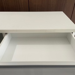 【美品】キッチンカウンター　ホワイトの画像
