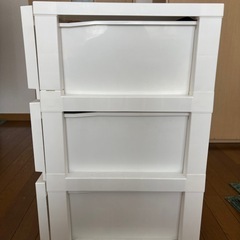 3段 タンス 収納ケースの画像