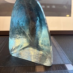 ガラスのオブジェの画像