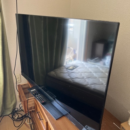 東芝テレビ50インチ　リモコン付き