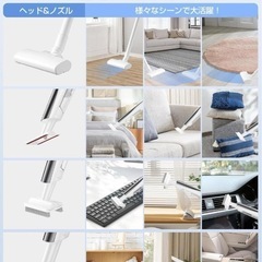 【新品】掃除機 コードレス 軽量ハンディクリーナーの画像