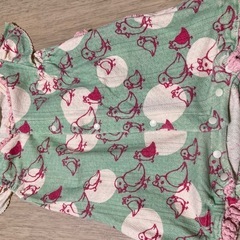 ベビー　夏服　ロンパース　70サイズ　女の子　H&Mオムツカバーパンツまとめ売りの画像