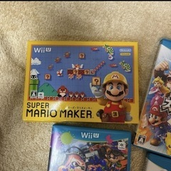 Wii U ゲームソフト5種の画像