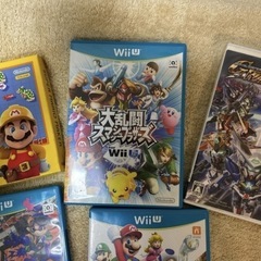 Wii U ゲームソフト5種の画像