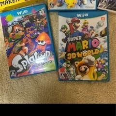 Wii U ゲームソフト5種の画像