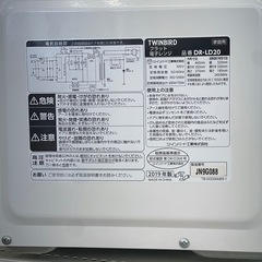 リユースのサカイ東金店 TWINBIRD 電子レンジ 19年製 TJ13405の画像