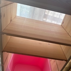 IKEA 棚 トロファスト パイン材の画像