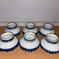 GYP0720 小皿　小鉢　高台有り　和風　昭和レトロ　醤油皿　 の画像
