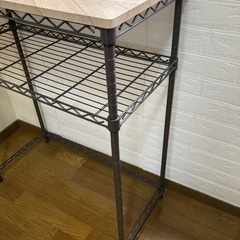 キッチンラック　収納　ゴミ箱収納の画像