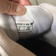 FILA 24cmスニーカーの画像