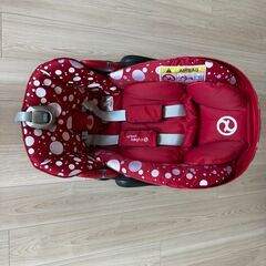 Cybex クラウド Z i-Size JSペティコート　赤の画像