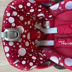 Cybex クラウド Z i-Size JSペティコート　赤の画像