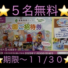 ❣️11/30まで⛸️スケートも無料⛸️❣️🎡7500円お得🎡城...