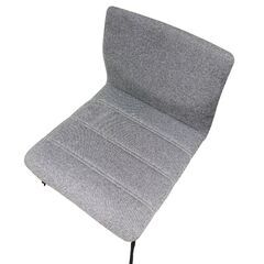 3脚セット okamura オカムラ スイープ ハイチェア 幅450 奥行400 高さ1000 ㎜ 中古 椅子 オフィス 家具 の画像