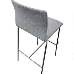 3脚セット okamura オカムラ スイープ ハイチェア 幅450 奥行400 高さ1000 ㎜ 中古 椅子 オフィス 家具 の画像