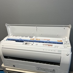FUJITSU富士通ルームエアコン2021年　2.5kw 冷房・暖房兼用/分離形／室内ユニット AS-DN251L-Wの画像