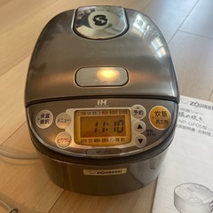象印 IH炊飯器 極め炊き 3合 NP-GF05XJ 2017年
の画像