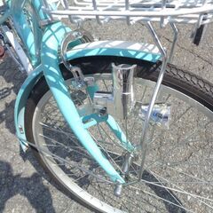 MAHALO 子供用自転車　２２インチ　外装6段　ミントブルー【231】の画像