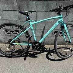 Bianchi C-Sport1 クロスバイク チェレステの画像