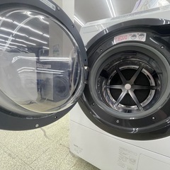 リユースのサカイ東金店 Panasonic ドラム式洗濯機 18年製 10/6kg TJ14311の画像