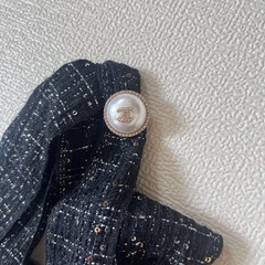 CHANEL リボン　チャームの画像