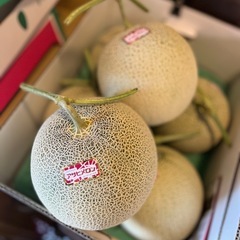 食べ頃♡夕張IKメロン＆アサヒメロン✨の画像