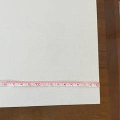 キャスター付ホワイトテレビ台　幅80㎝の画像