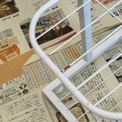　美品　ガーデンラック　ホワイトの画像
