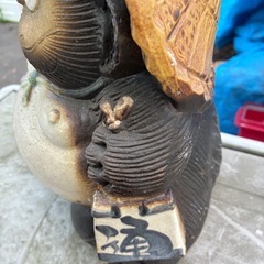 陶器　たぬきの画像