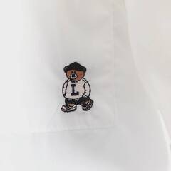 レディースブラウス　L　白の画像