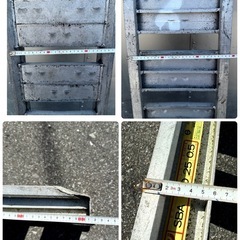 アルミブリッジ　昭和　SBA 長さ1800mm 内幅250mm最大積載荷重0.5t ミチイタ　道板　1本の画像