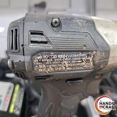 ✨マキタ　中古　TD173DRGXB　充電式インパクトドライバ　18V　(ブラック) ﾊﾞｯﾃﾘｰ×2・充電器付き✨うるま市田場✨の画像