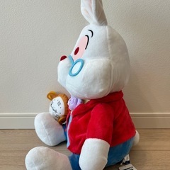 新品未使用　不思議の国のアリス　大きいぬいぐるみの画像