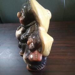 たぬきの焼き物の画像
