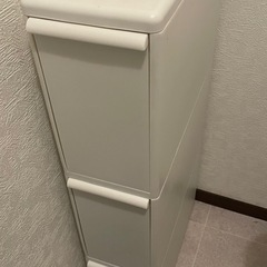細型　３段収納ケースの画像