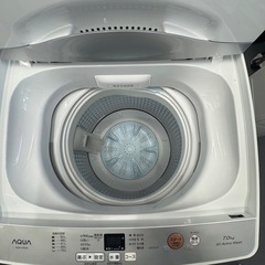 未使用　洗濯機 AQUA 2025年 7K の画像