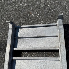 アルミブリッジ　ミチイタ　道板　長さ2100mm 内幅250mm 1本のみ　の画像