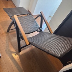 リクライニング　ひとりがけチェア　の画像
