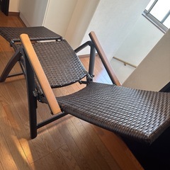 リクライニング　ひとりがけチェア　の画像