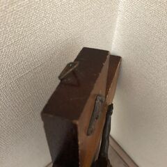 JM20088K) ★大特価★ヨーロッパ雑貨 十字架張付 アンティーク小物/飾り ＜幅：約22cm 高さ：約32cm 奥行：約5cm＞ 中古品【取りに来られる方限定】 の画像
