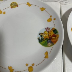 プーさん未使用食器の画像