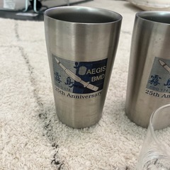 タンブラー、コップの画像