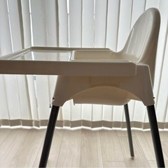 IKEA イケア ANTILOP アンティロープ 机付き　ハイチェア キッズチェア 幼児 椅子　の画像
