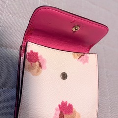 COACH レザー 財布 ウォレット 花柄の画像