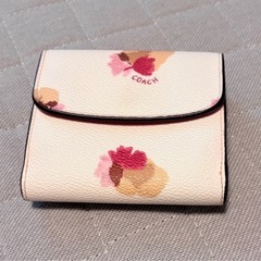 COACH レザー 財布 ウォレット 花柄の画像