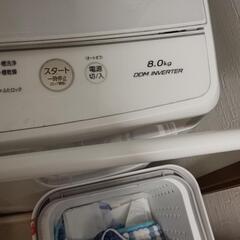 ８キロ洗濯機　アクアの画像