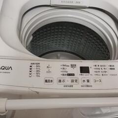 ８キロ洗濯機　アクアの画像