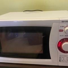 ☆ 電子レンジ　SHARP シャープ　RE-T3-W5 50Hz 2018年製　動作確認済みの画像